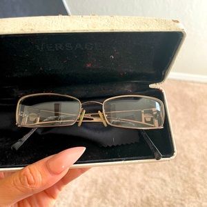 Versace reading glasses used w box